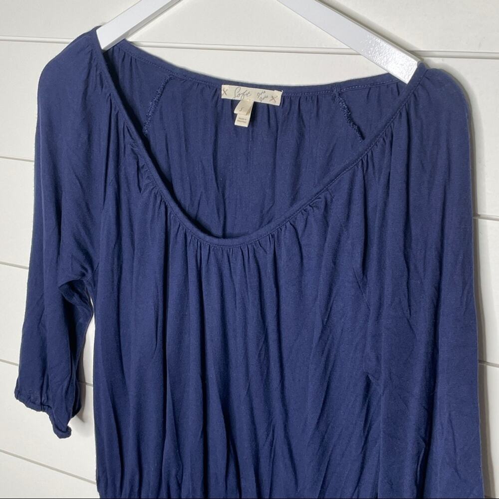 Soft Joie Arusha Stretch Scoop Neck Mini Dress Navy Size Small - Picture 5 of 10